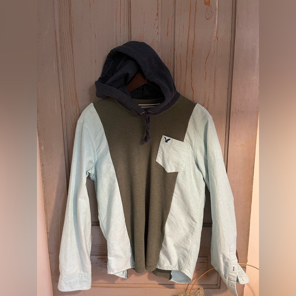 Upcycled American Eagle Outfitters Oxford shirt